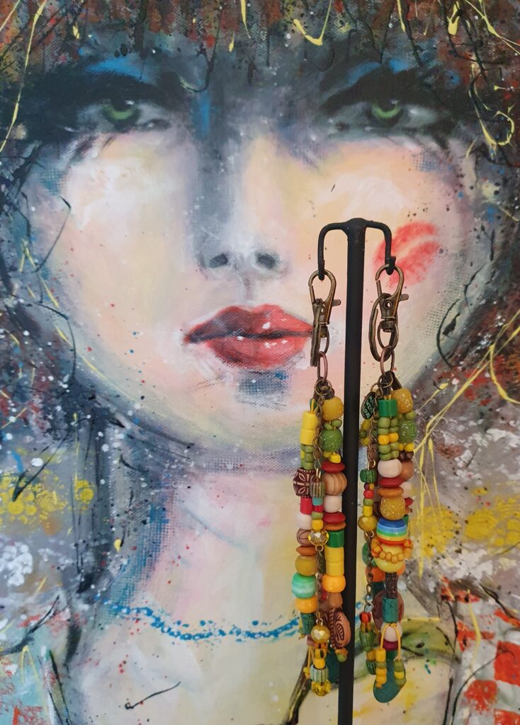 sleutelhanger-groen-geel-oranje