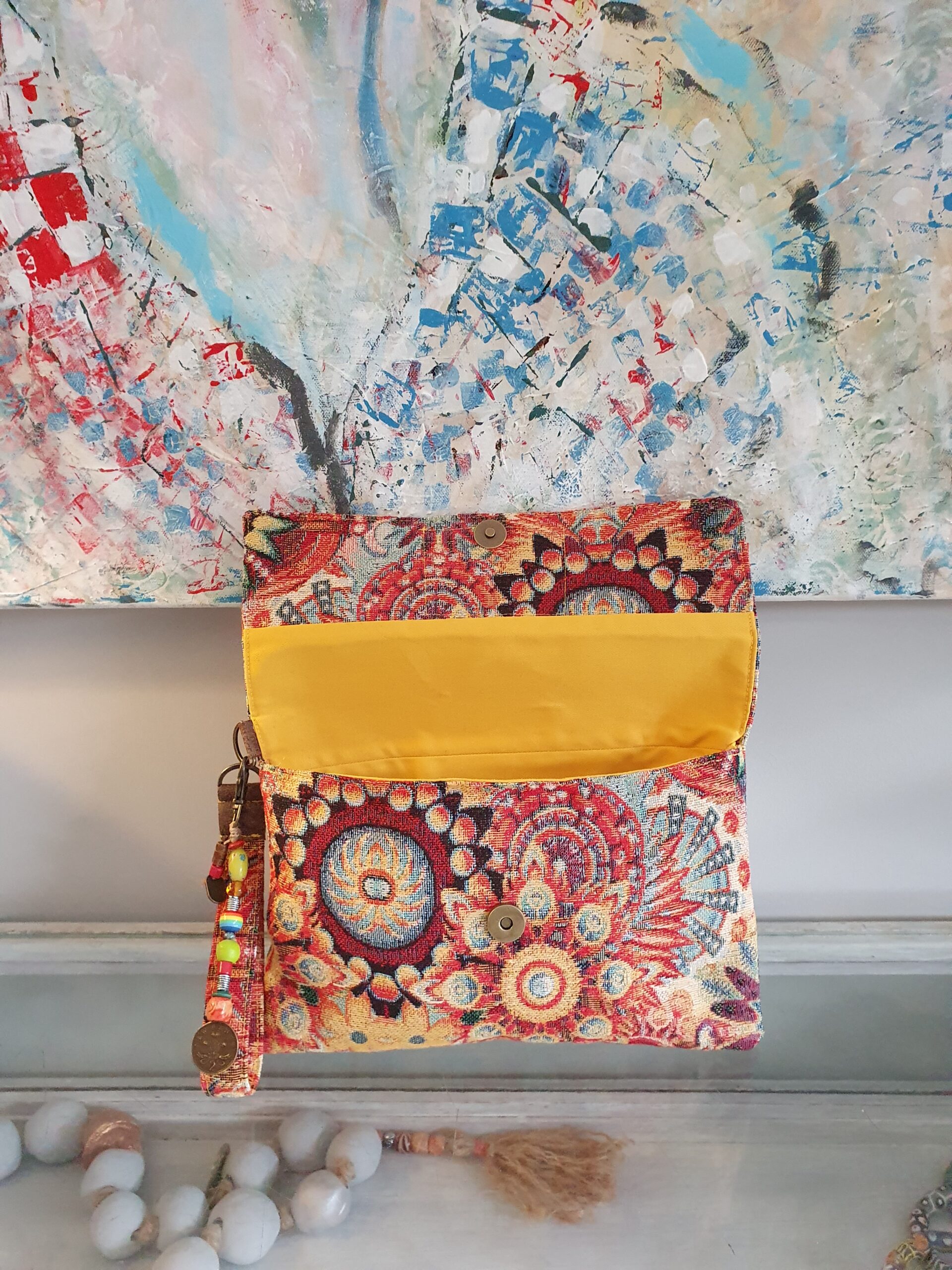 Clutch 10 Ibiza Rouge Medallion Blue - Afbeelding 5